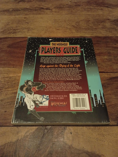 Werewolf the apocalypse Players Guide 1st Ed White Wolf 1993