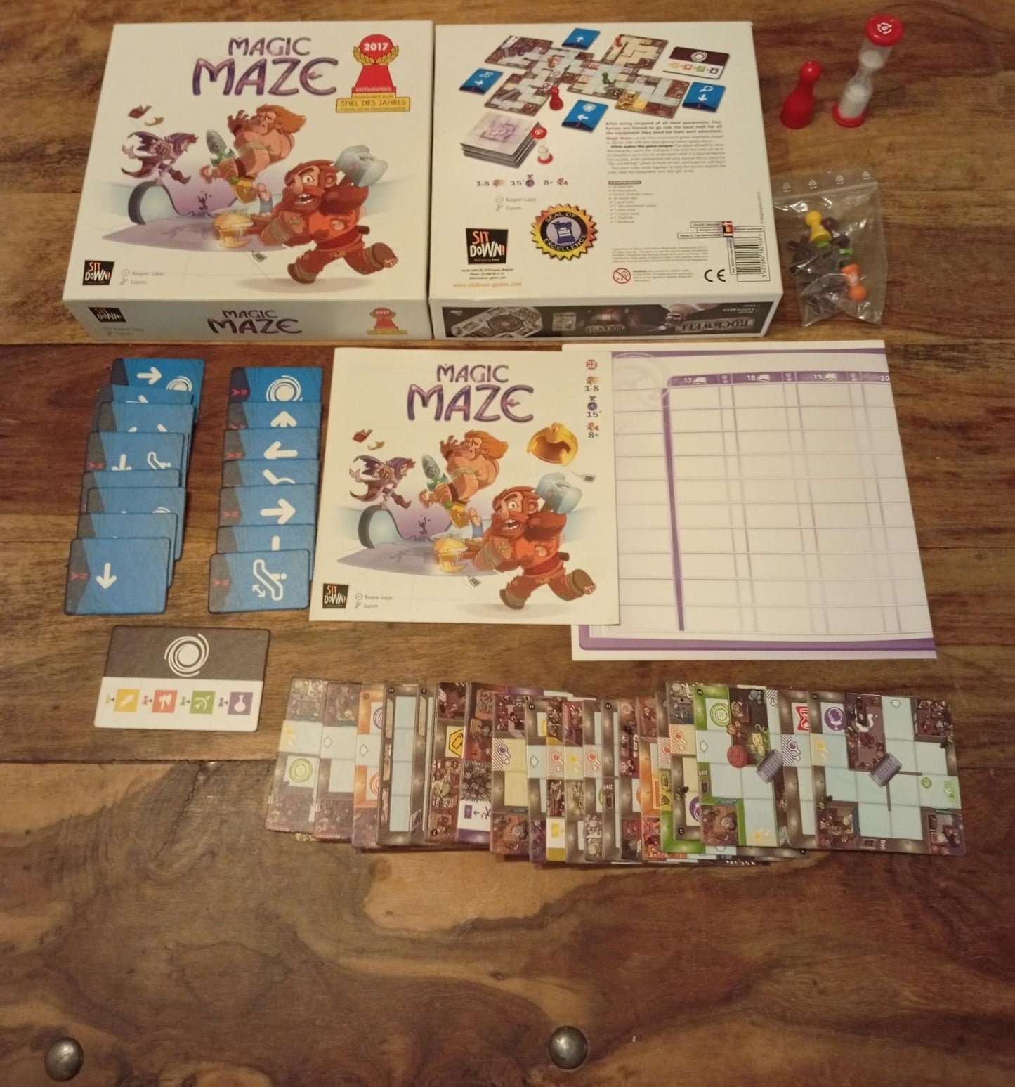 Magic Maze Dude Games 2017