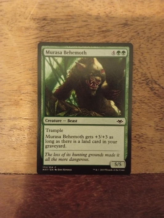 Magic The Gathering Murasa Behemoth 172/254 Modern Horizons