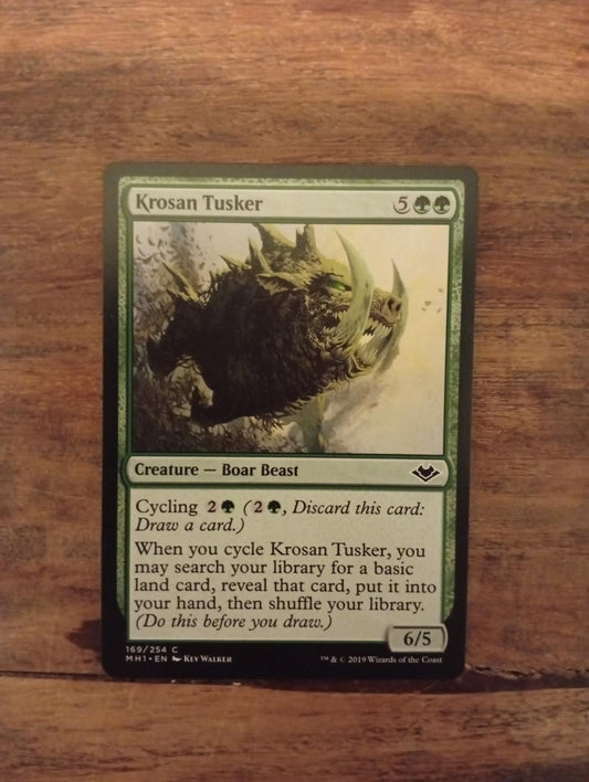 Magic The Gathering Krosan Tusker 169/254 Modern Horizons