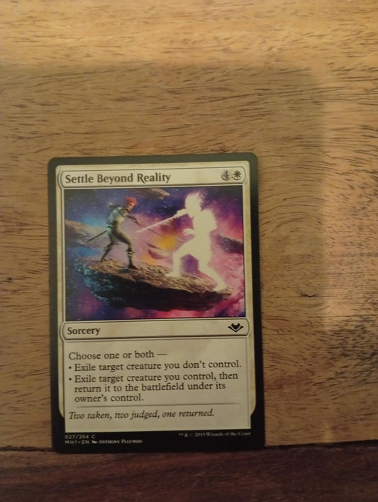 Magic The Gathering Settle Beyond Reality 027/254 Modern Horizons