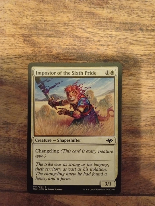 Magic The Gathering Impostor of the Sixth Pride 014/254 Modern Horizons