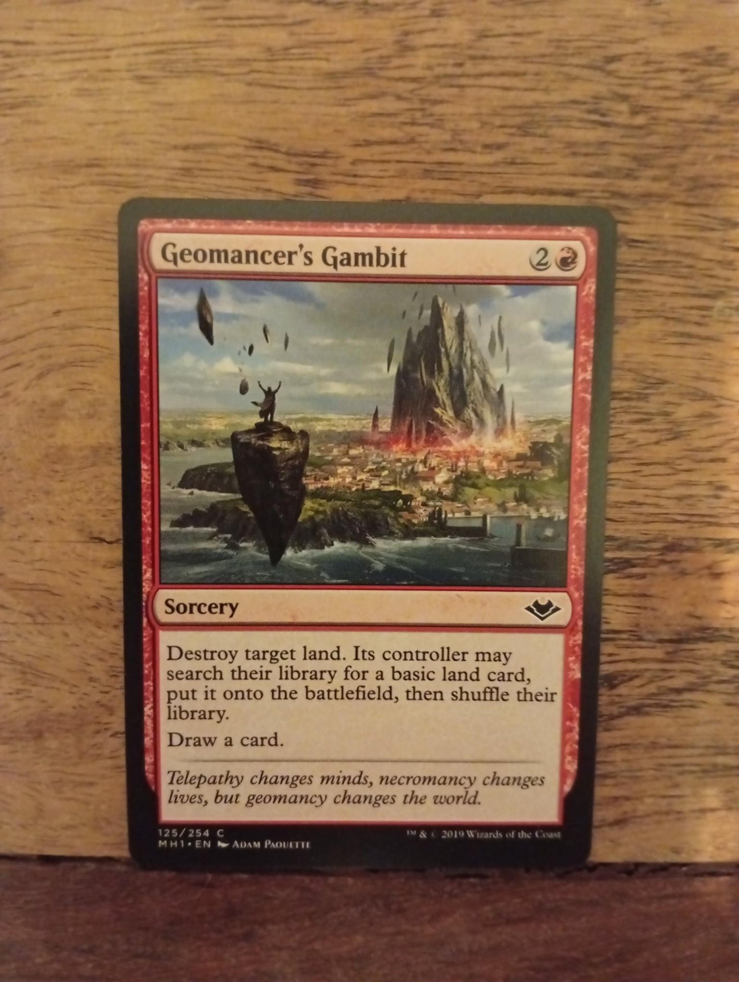 Magic The Gathering Geomancer's Gambit 125/254 Modern Horizons