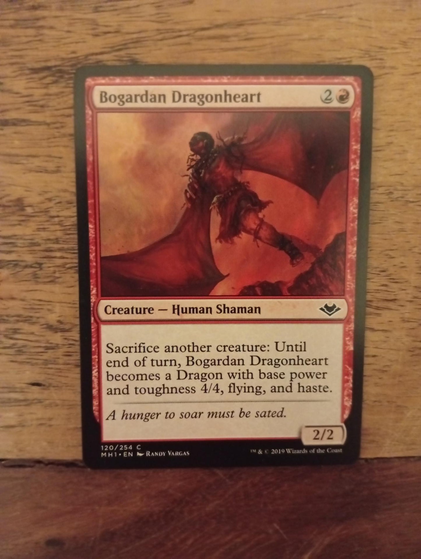 Magic The Gathering Bogardan Dragonheart 120/254 Modern Horizons