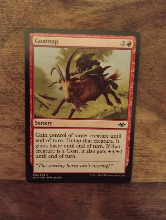Magic The Gathering Goatnap 126/254 Modern Horizons