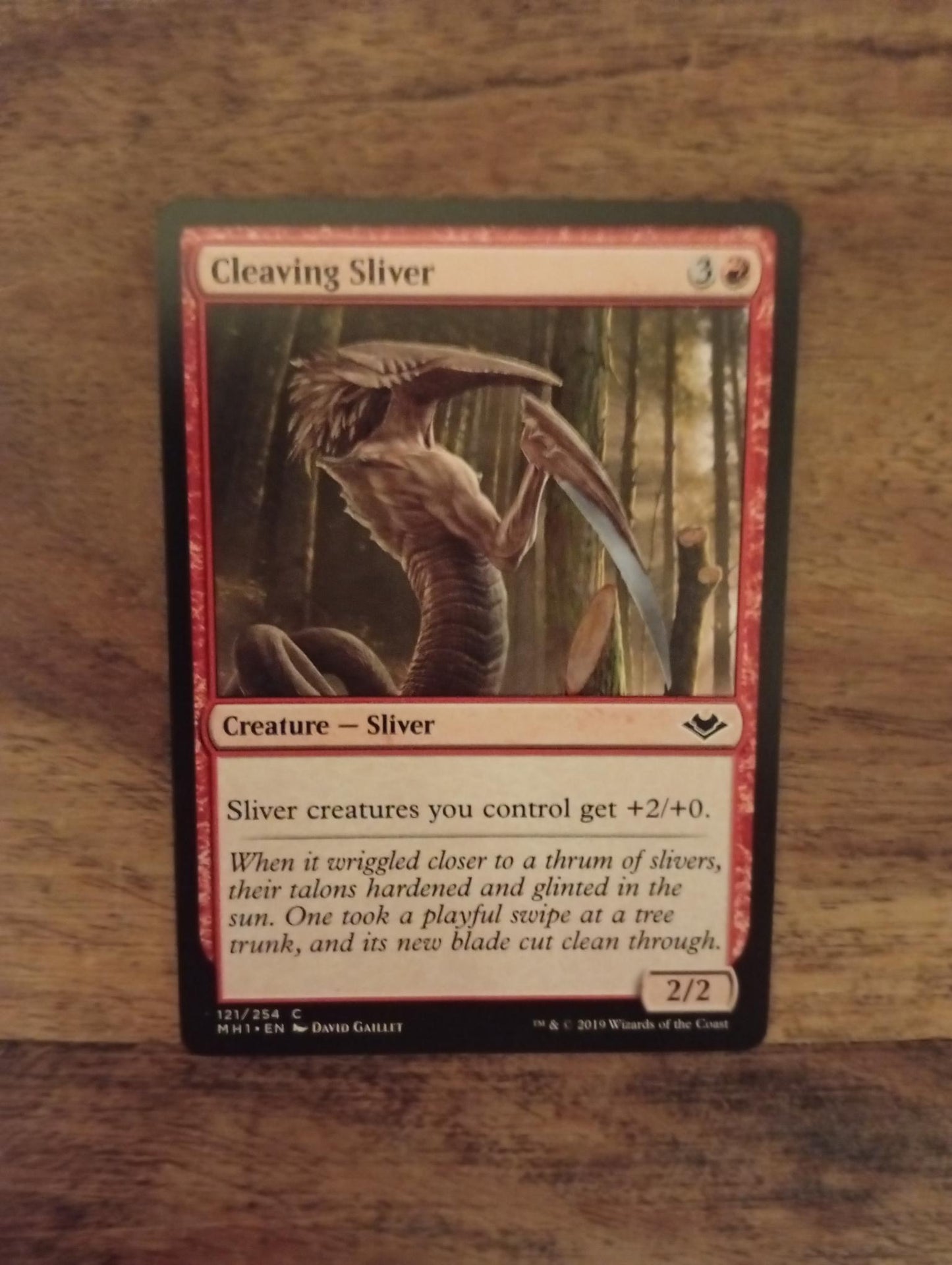Magic The Gathering Cleaving Sliver 121/254 Modern Horizons
