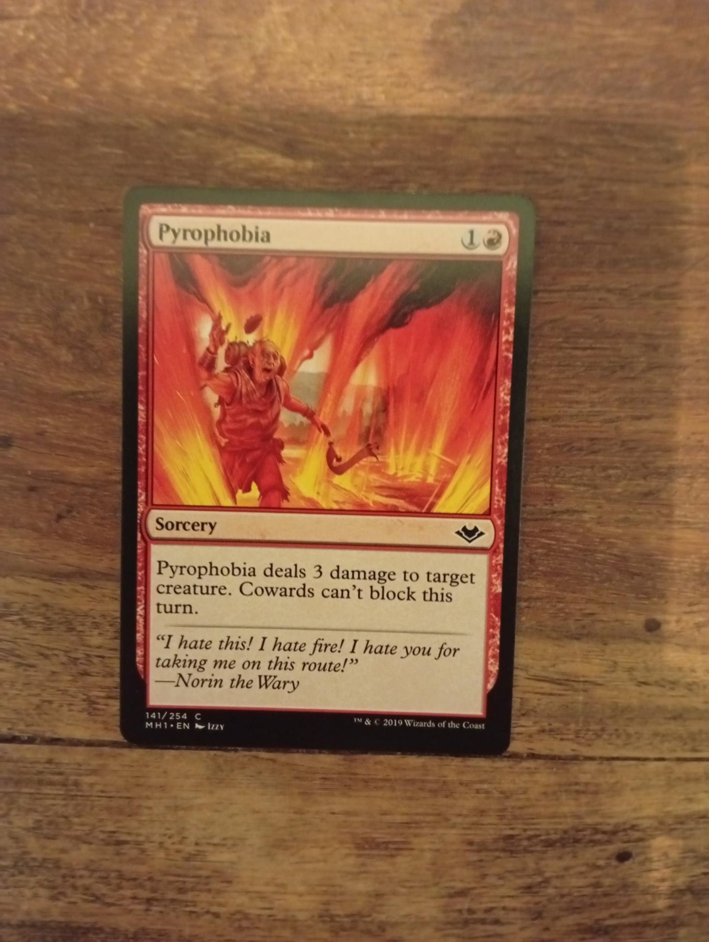 Magic The Gathering Pyrophobia 141/254 Modern Horizons