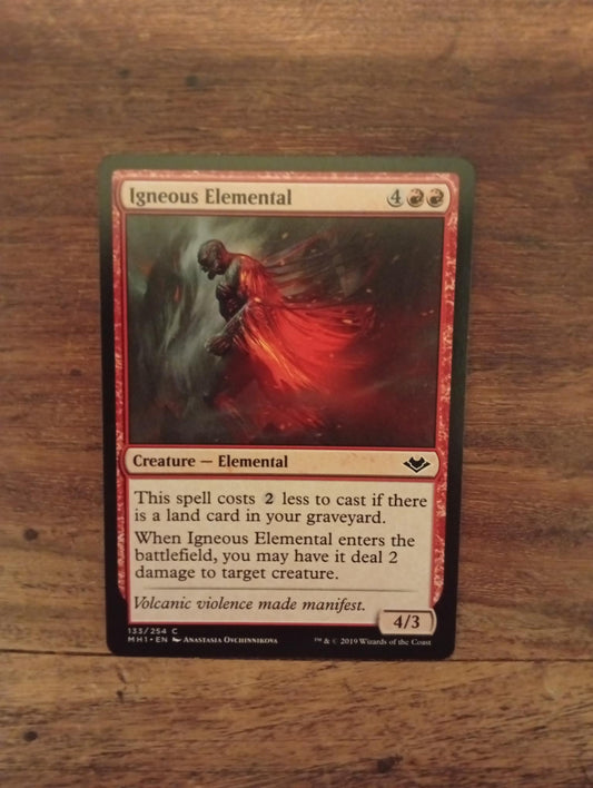 Magic The Gathering Igneous Elemental 133/254 Modern Horizons