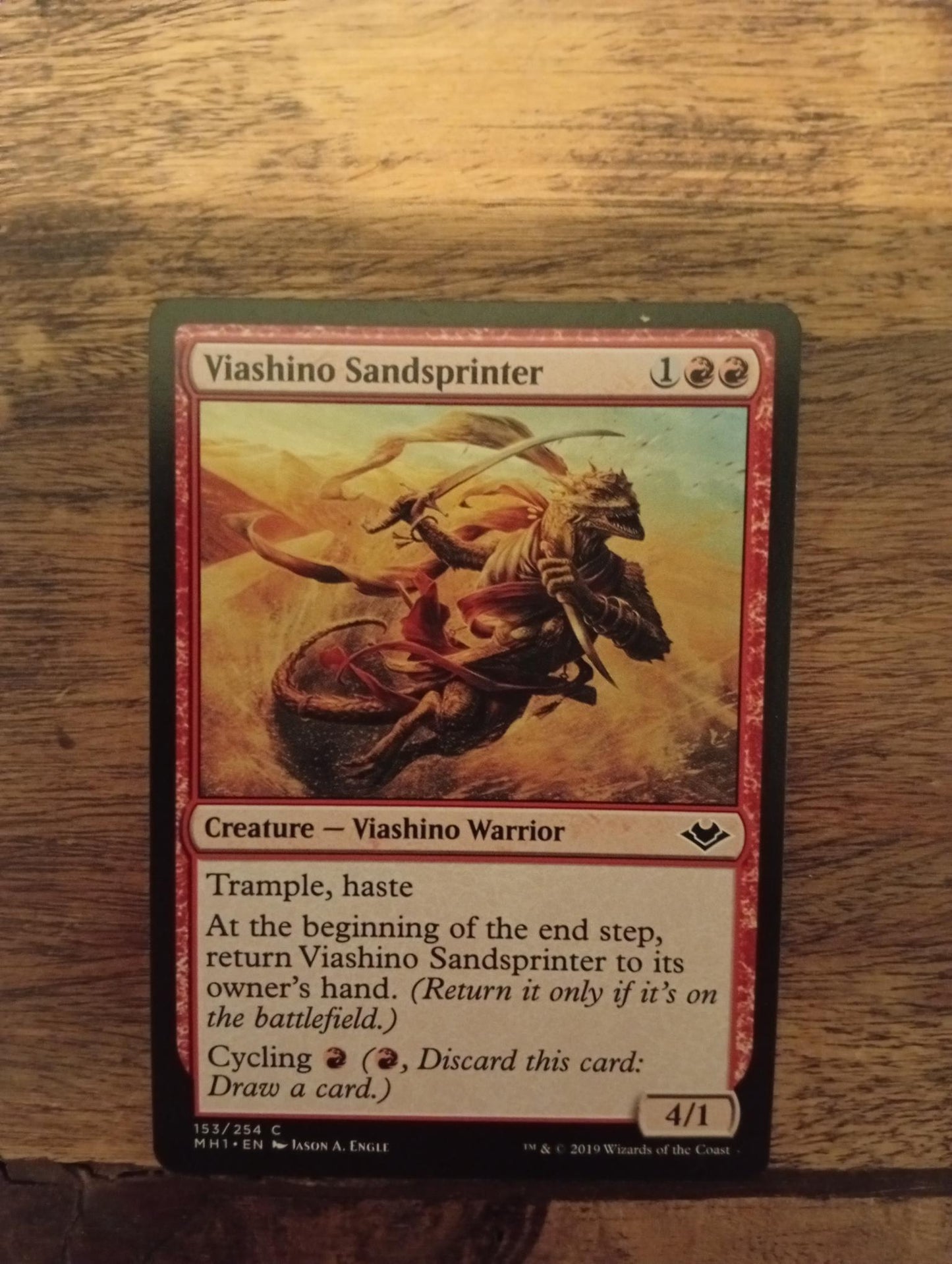 Magic The Gathering Viashino Sandsprinter 153/254 Modern Horizons