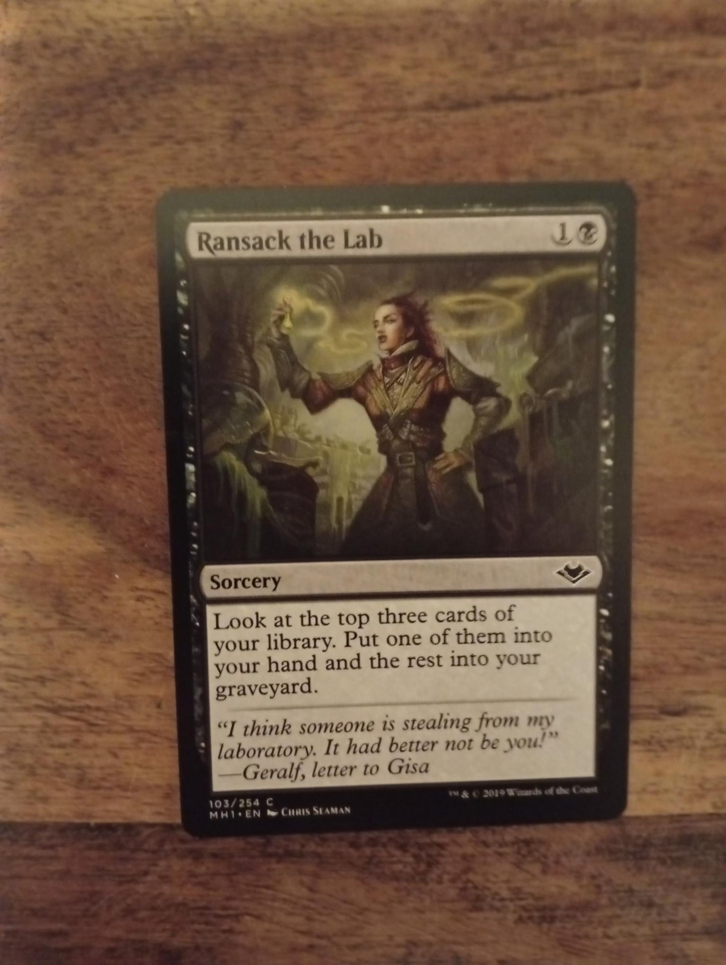 Magic The Gathering Ransack the Lab 103/254 Modern Horizons