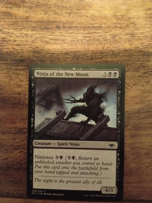 Magic The Gathering Ninja of the New Moon 099/254 Modern Horizons