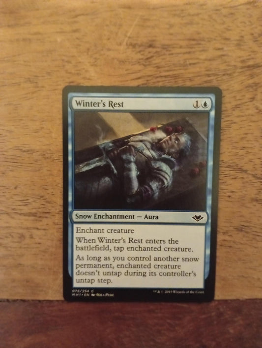 Magic The Gathering Winter's Rest 078/254 Modern Horizons