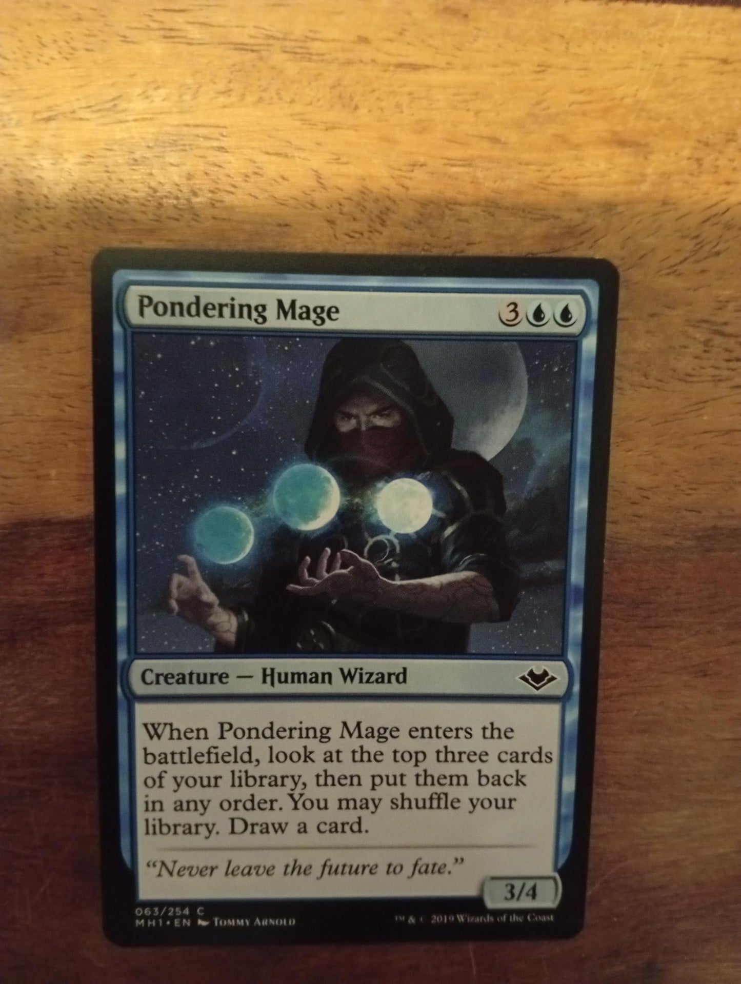 Magic The Gathering Pondering Mage 063/254 Modern Horizons