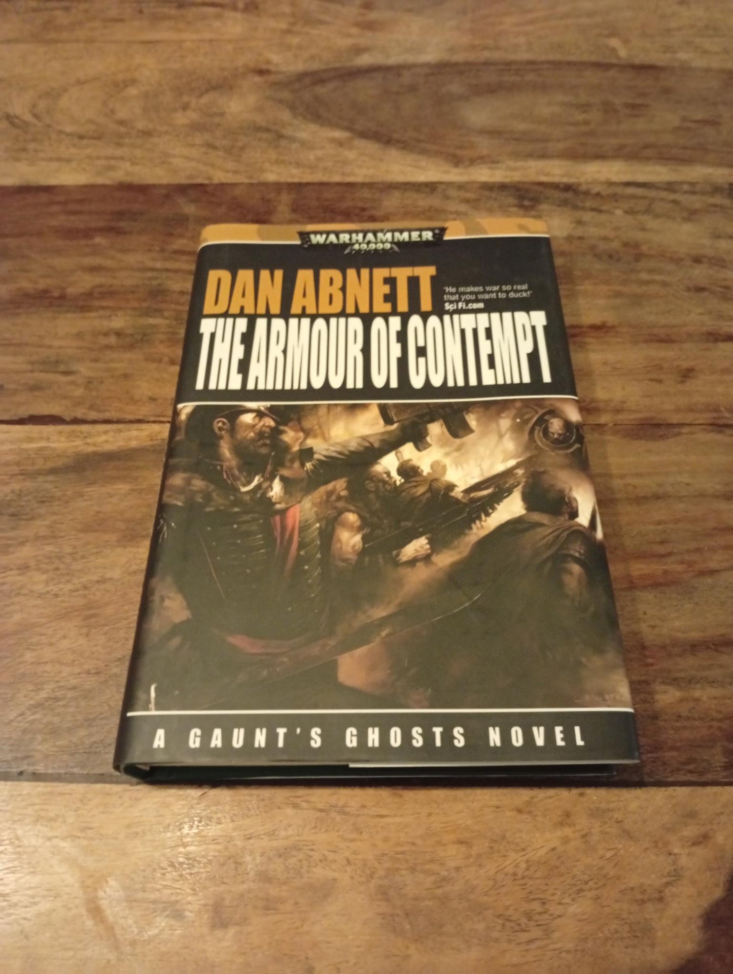 Warhammer 40K The Armour of Contempt Gaunt's Ghosts Dan Abnett Hardback 2006