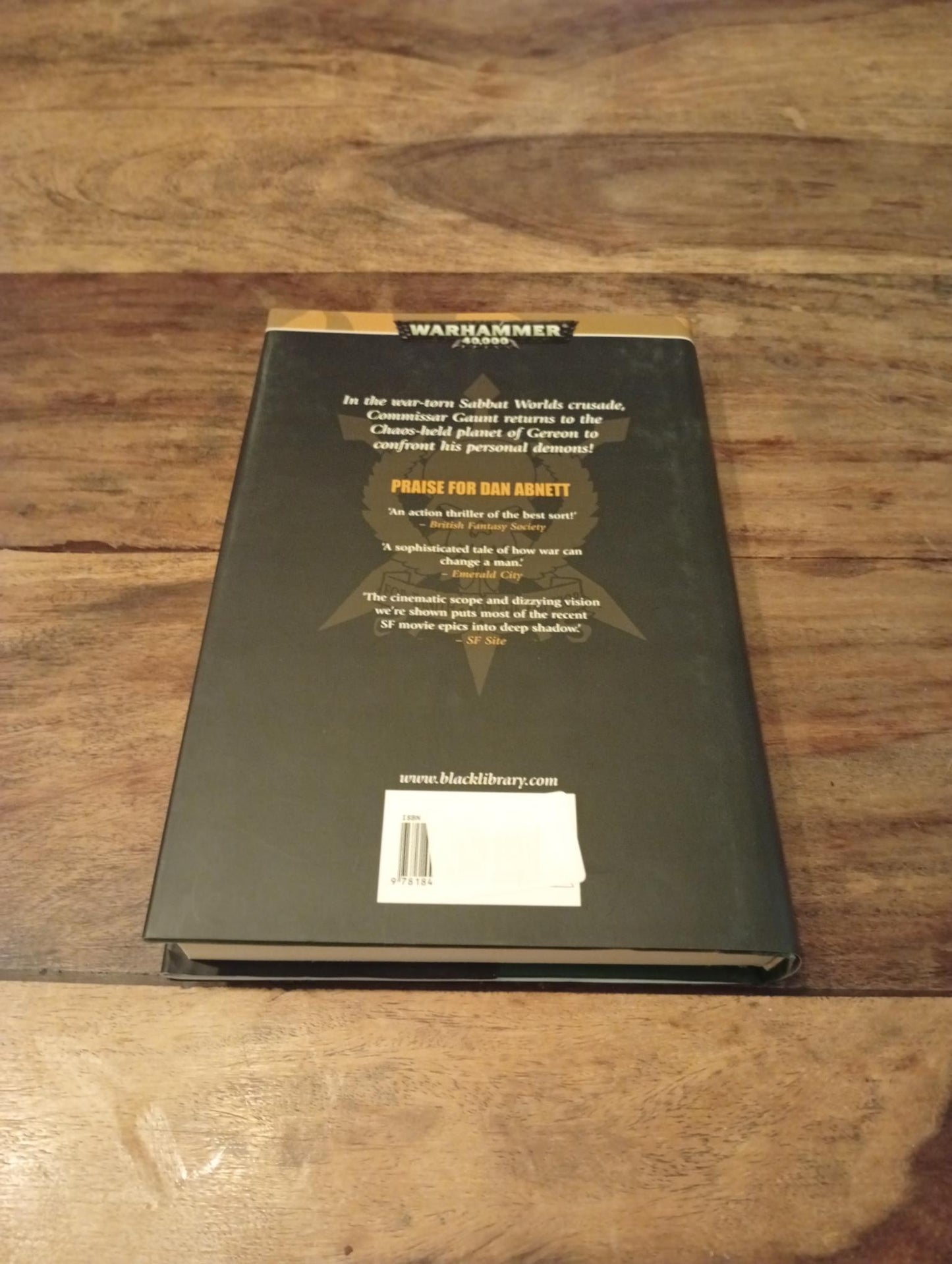 Warhammer 40K The Armour of Contempt Gaunt's Ghosts Dan Abnett Hardback 2006