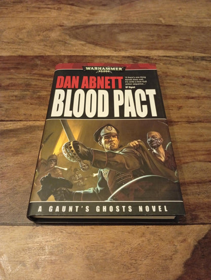 Warhammer 40K Blood Pact Gaunt's Ghosts Dan Abnett Hardback Black Library 2009