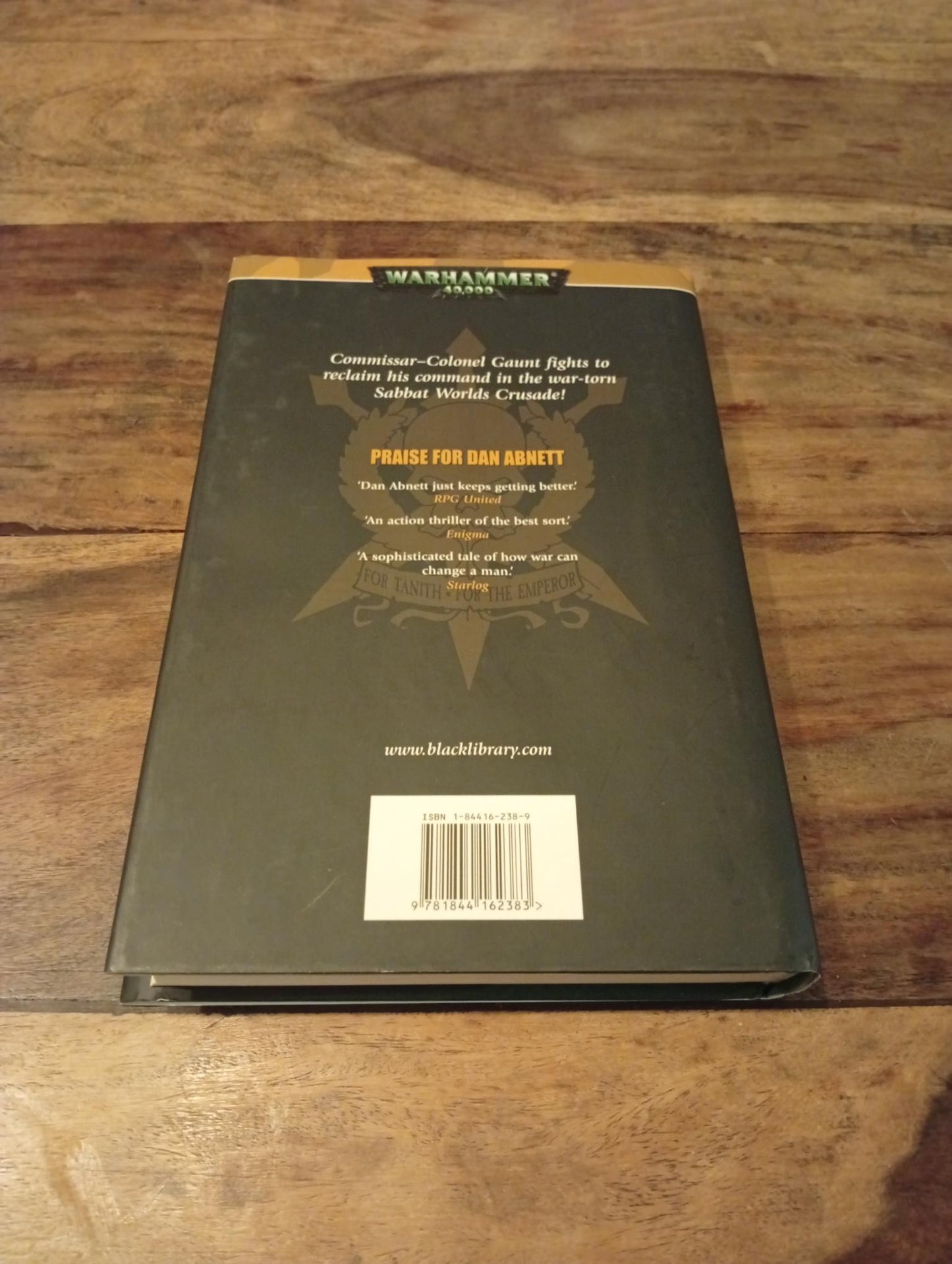 Warhammer 40K His Last Command Gaunt's Ghosts The Lost #2 Hardback Dan Abnett