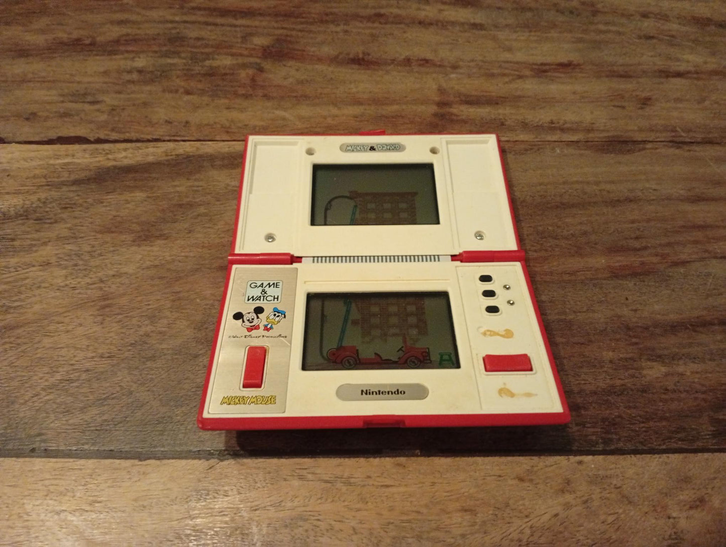 Mickey & Donald Nintendo Game & Watch 1982 (No Battery Cover)