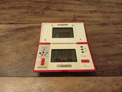 Mickey & Donald Nintendo Game & Watch 1982 (No Battery Cover)