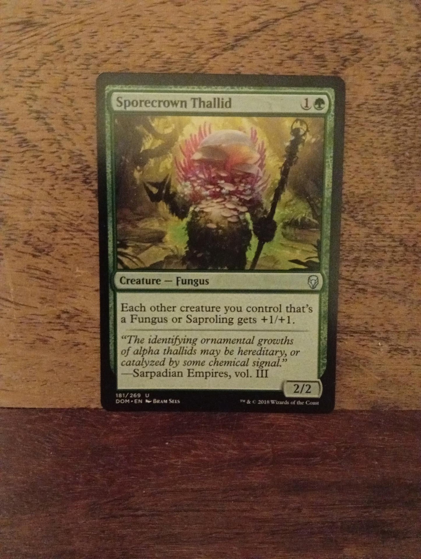 Magic The Gathering Sporecrown Thallid 181/269 Dominaria