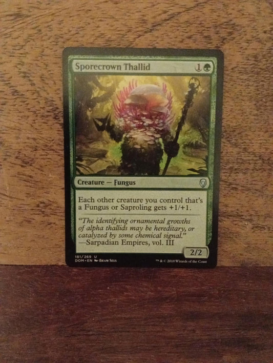 Magic The Gathering Sporecrown Thallid 181/269 Dominaria