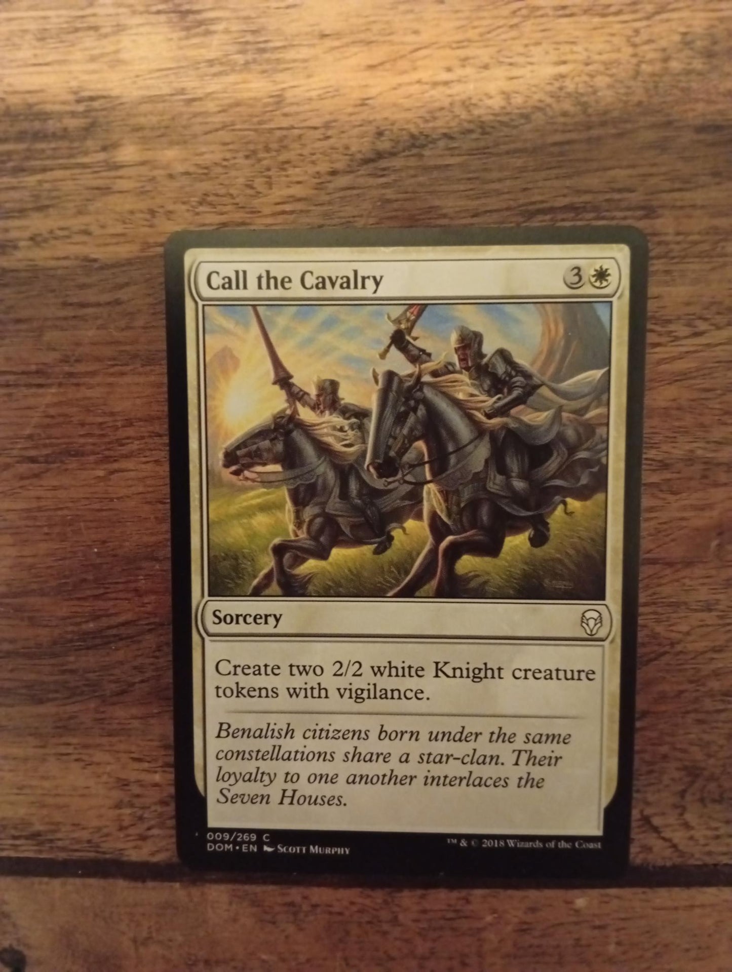 Magic The Gathering Call the Cavalry 009/269 Dominaria