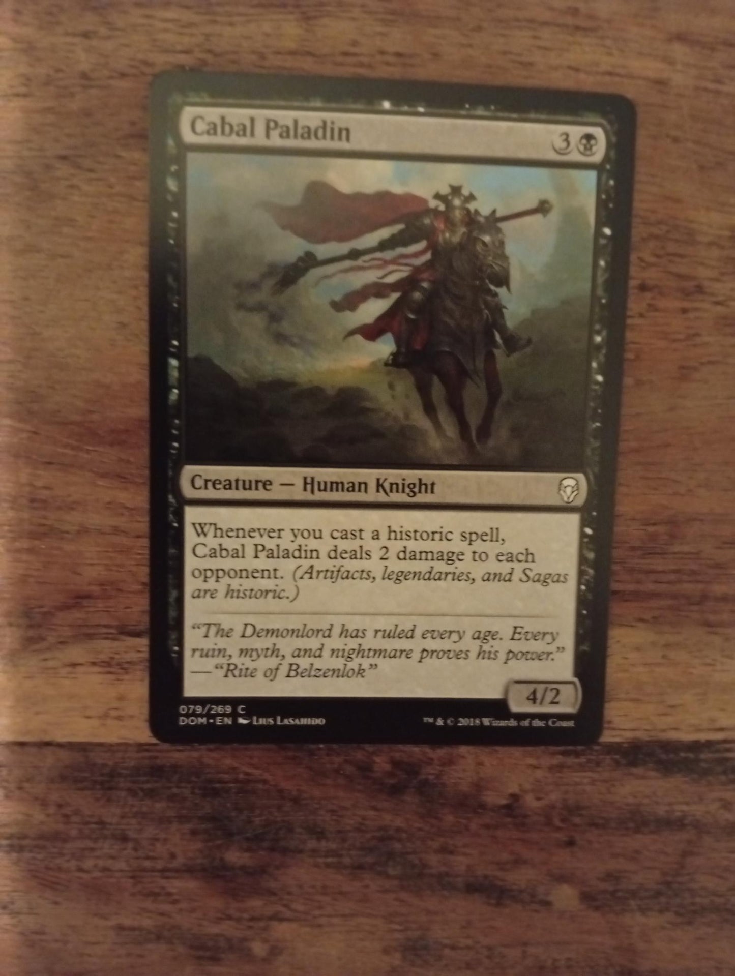 Magic The Gathering Cabal Paladin 079/269 Dominaria