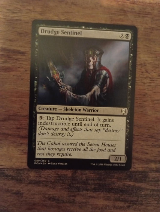 Magic The Gathering Drudge Sentinel 089/269 Dominaria