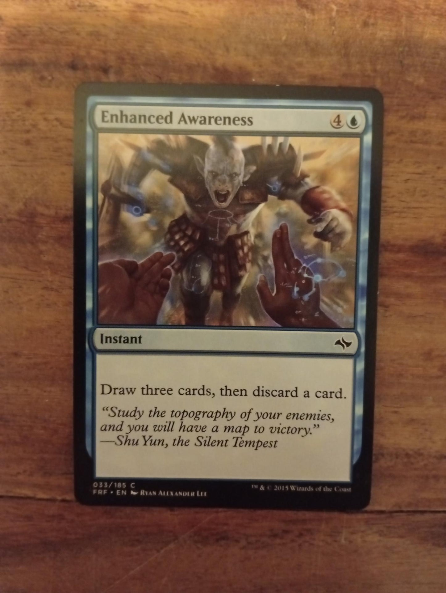Magic The Gathering Enhanced Awareness 033/185 Fate Reforged