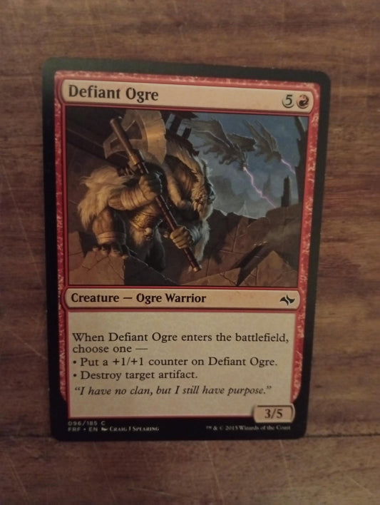 Magic The Gathering Defiant Ogre 096/185 Fate Reforged