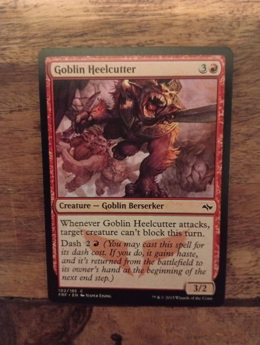 Magic The Gathering Goblin Heelcutter 102/185 Fate Reforged