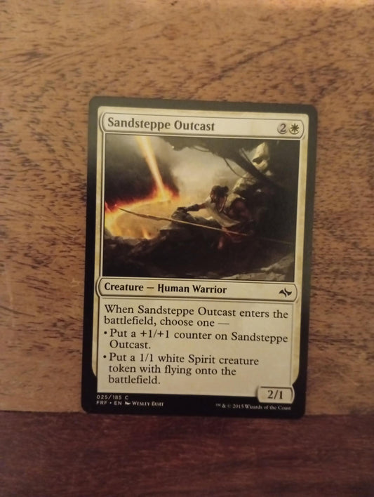 Magic The Gathering Sandsteppe Outcast 025/185 Fate Reforged