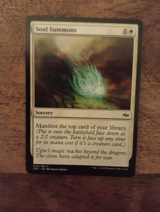 Magic The Gathering Soul Summoning 026/185 Fate Reforged
