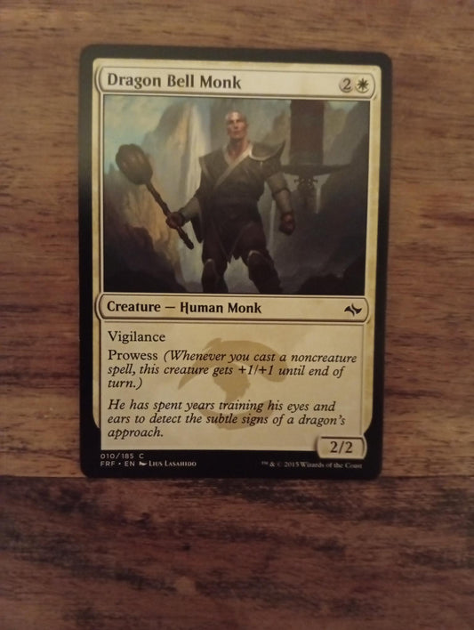 Magic The Gathering Dragon Bell Monk 010/185 Fate Reforged