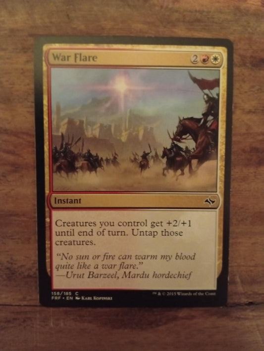 Magic The Gathering War Flare 158/185 Fate Reforged