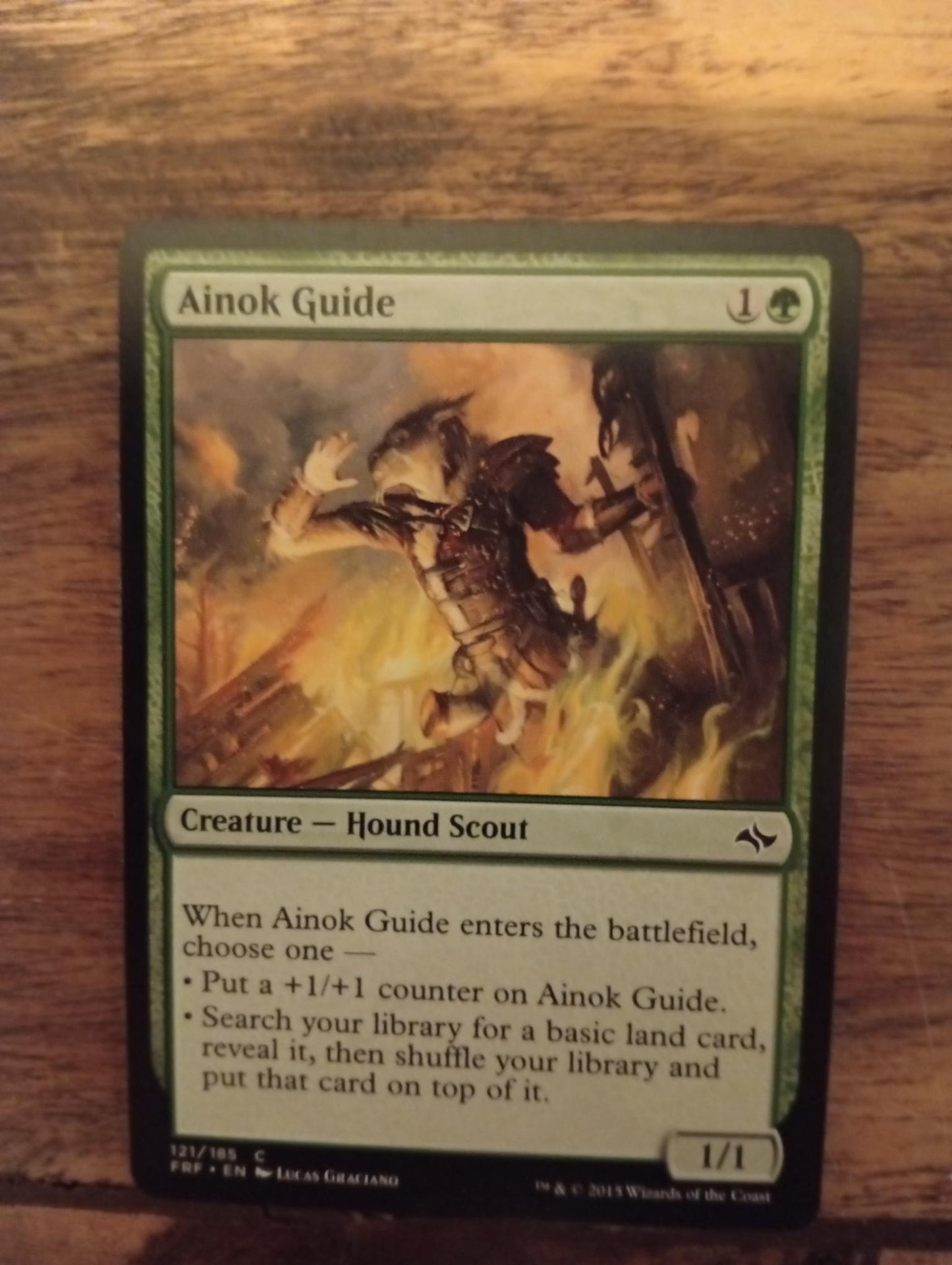 Magic The Gathering Ainok Guide 121/185 Fate Reforged