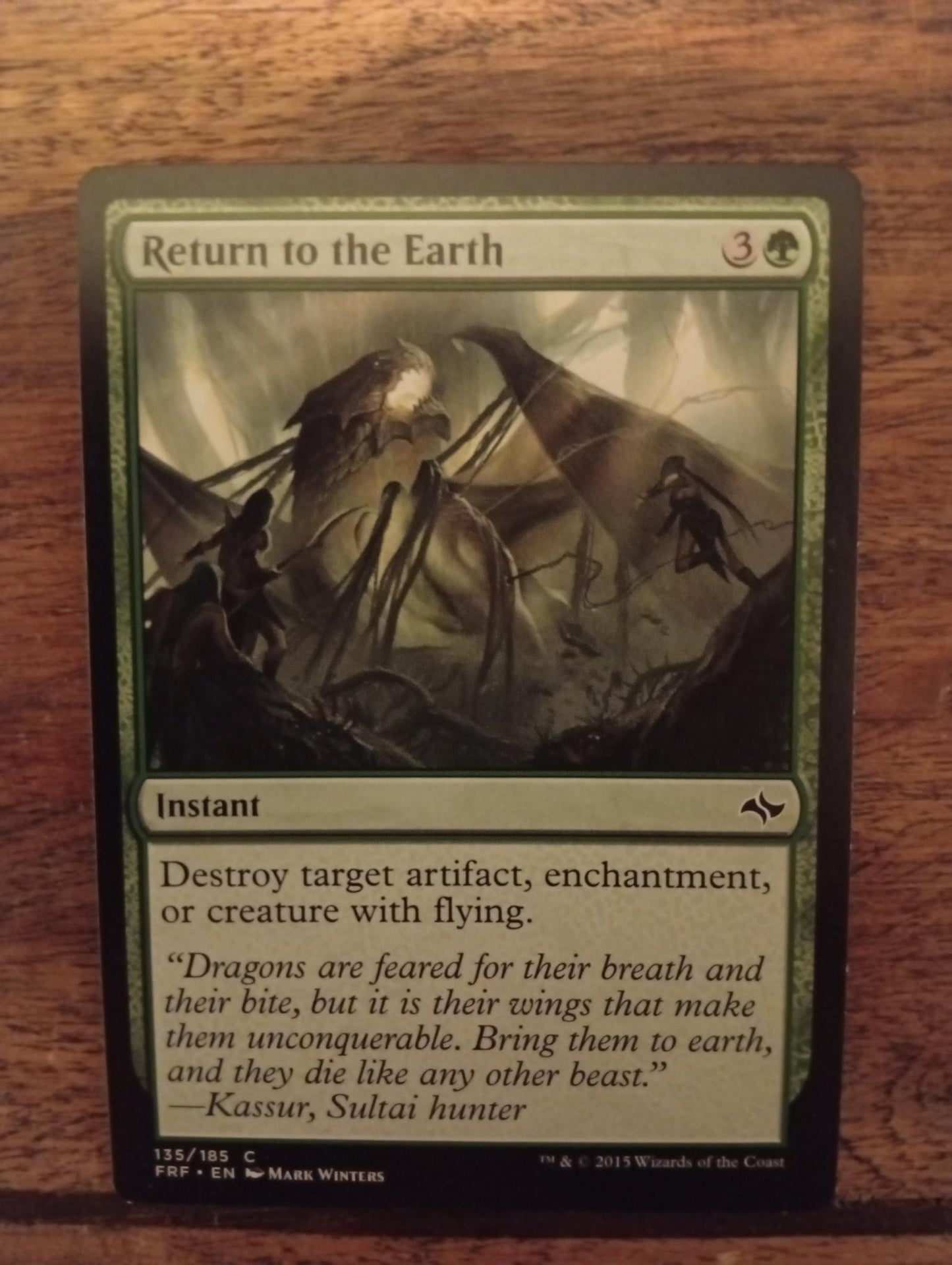 Magic The Gathering Return to the Earth 135/185 Fate Reforged