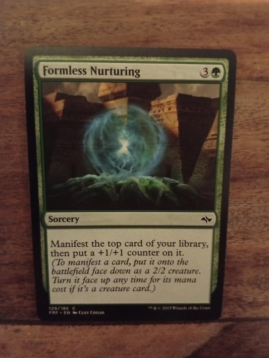 Magic The Gathering Formless Nurturing 129/185 Fate Reforged