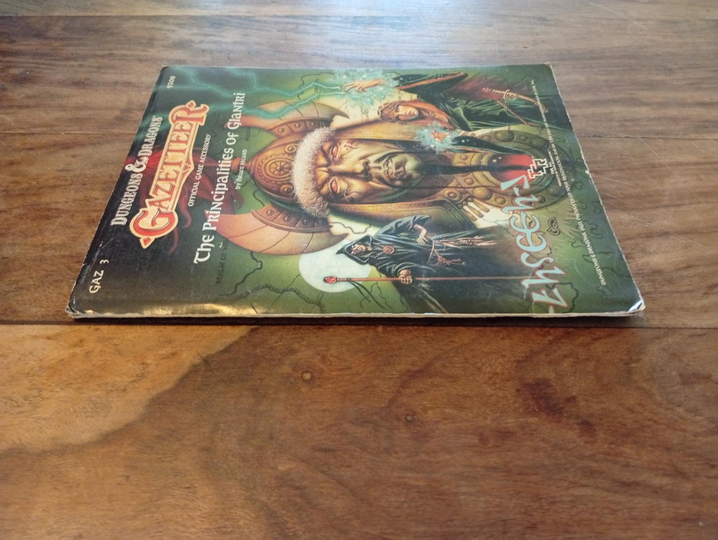 Gazetteer The Principalities of Glantri GAZ3 TSR 9208 D&D 1987