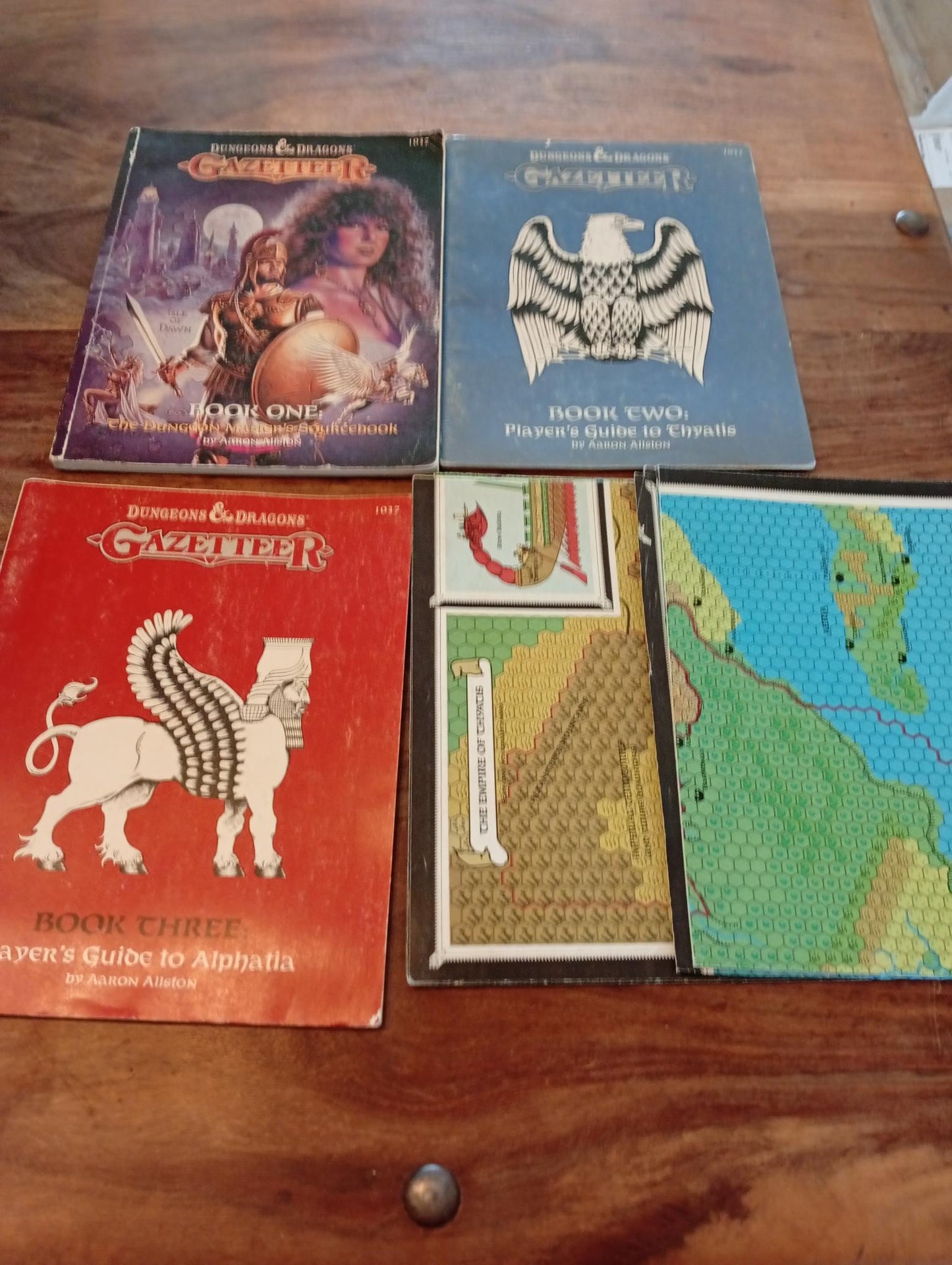 Gazetteer - Dawn of the Emperors Thyatis and Alphatia TSR 1037 D&D 1989