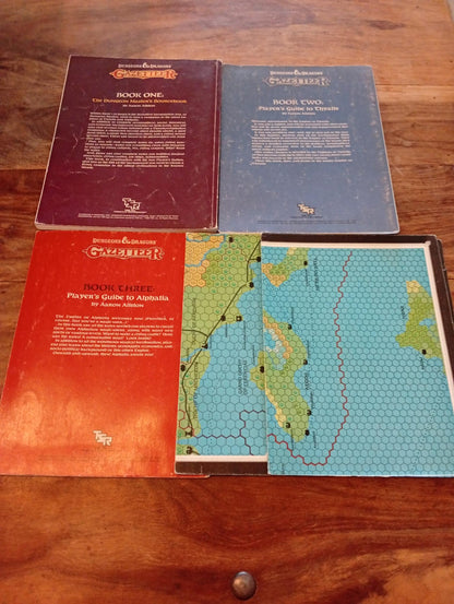Gazetteer - Dawn of the Emperors Thyatis and Alphatia TSR 1037 D&D 1989