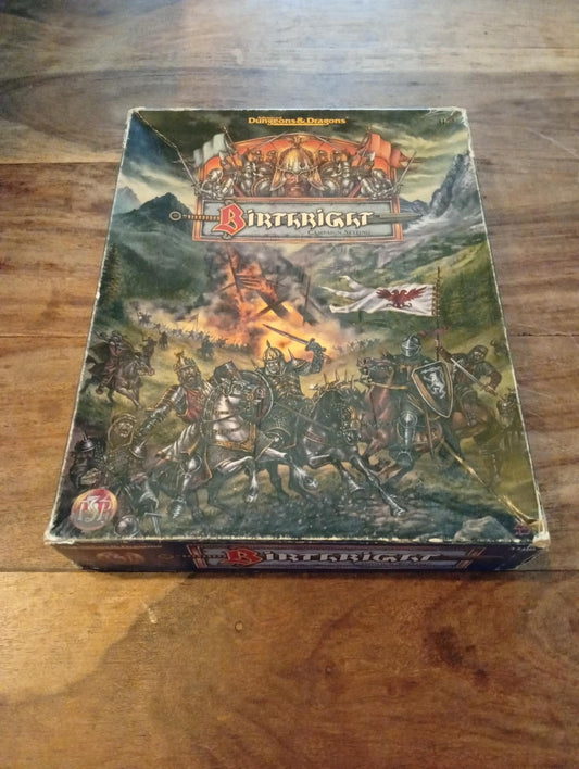 Birthright Campaign Setting Box Set TSR 3100 AD&D 1995