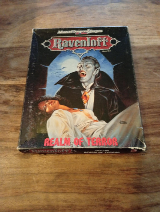 Ravenloft Realm of Terror Box Set (1st Printing) TSR 1053 AD&D 1990