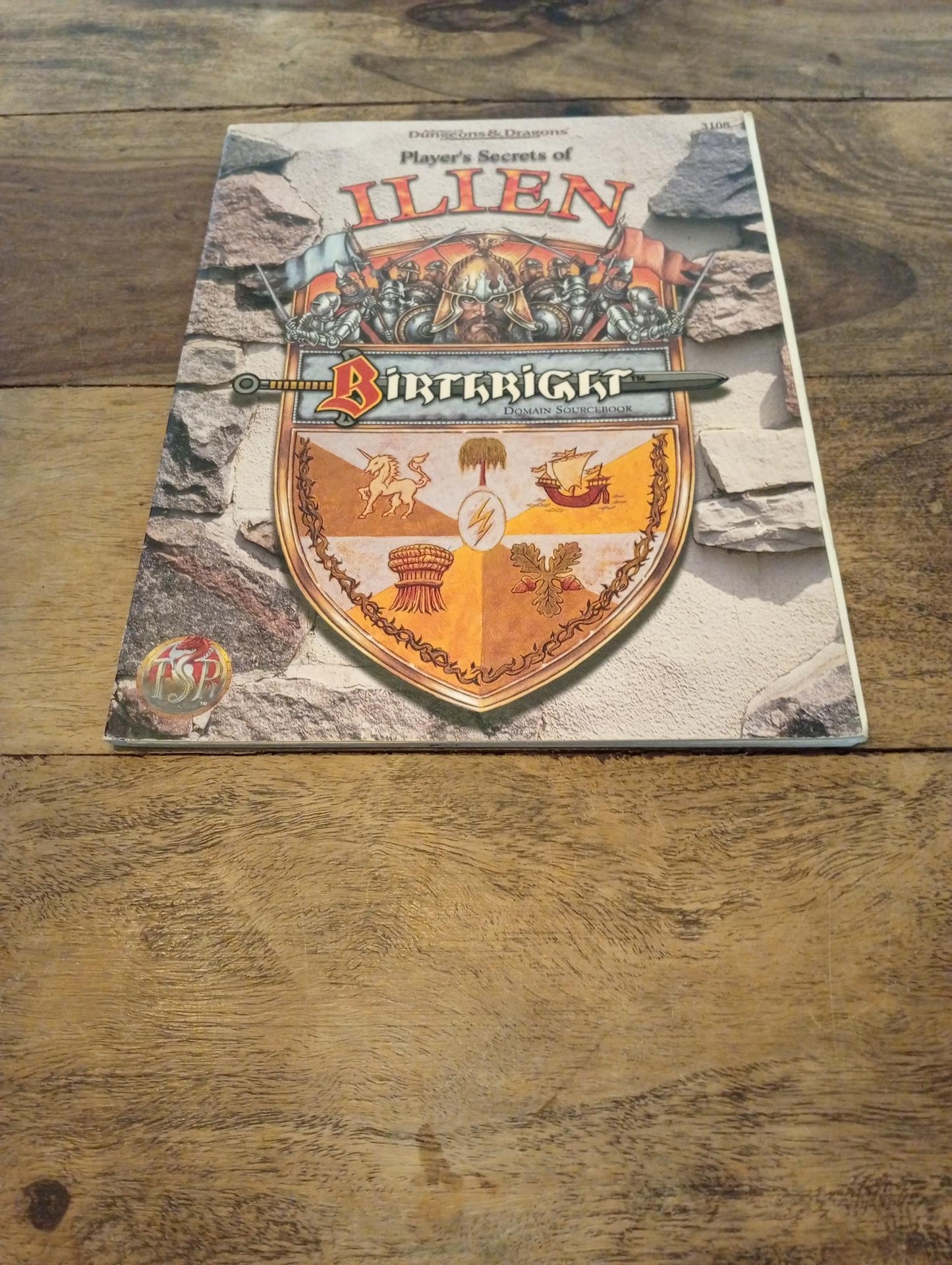 Birthright Player's Secrets of Ilien TSR 3108 Dungeons & Dragons AD&D 1995