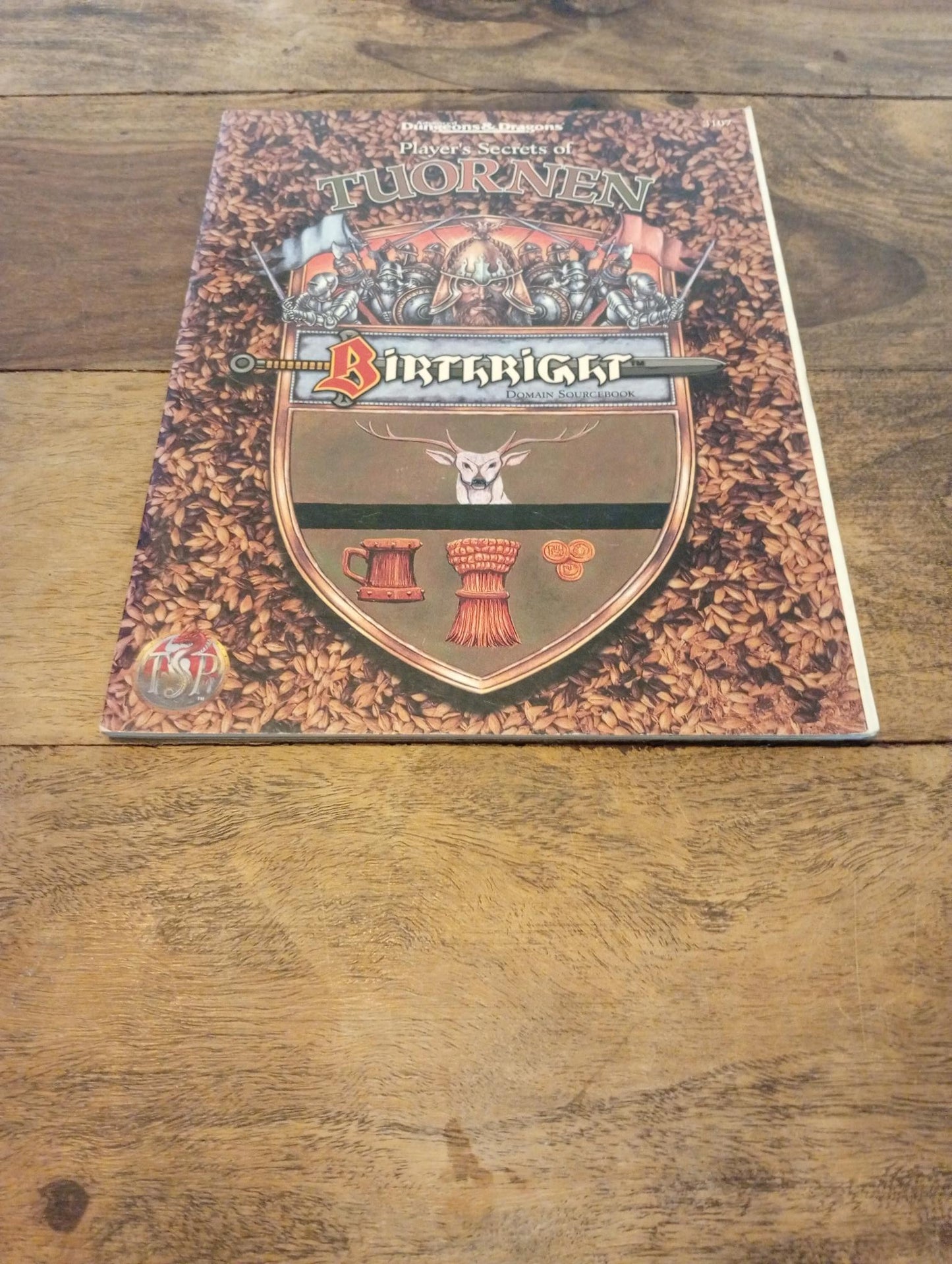 Birthright Player's Secrets of Tuornen TSR 3107 Dungeons & Dragons AD&D 1995