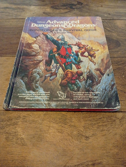 Dungeoneer's Survival Guide Hardcover TSR 2019 AD&D 1986 - AllRoleplaying.com