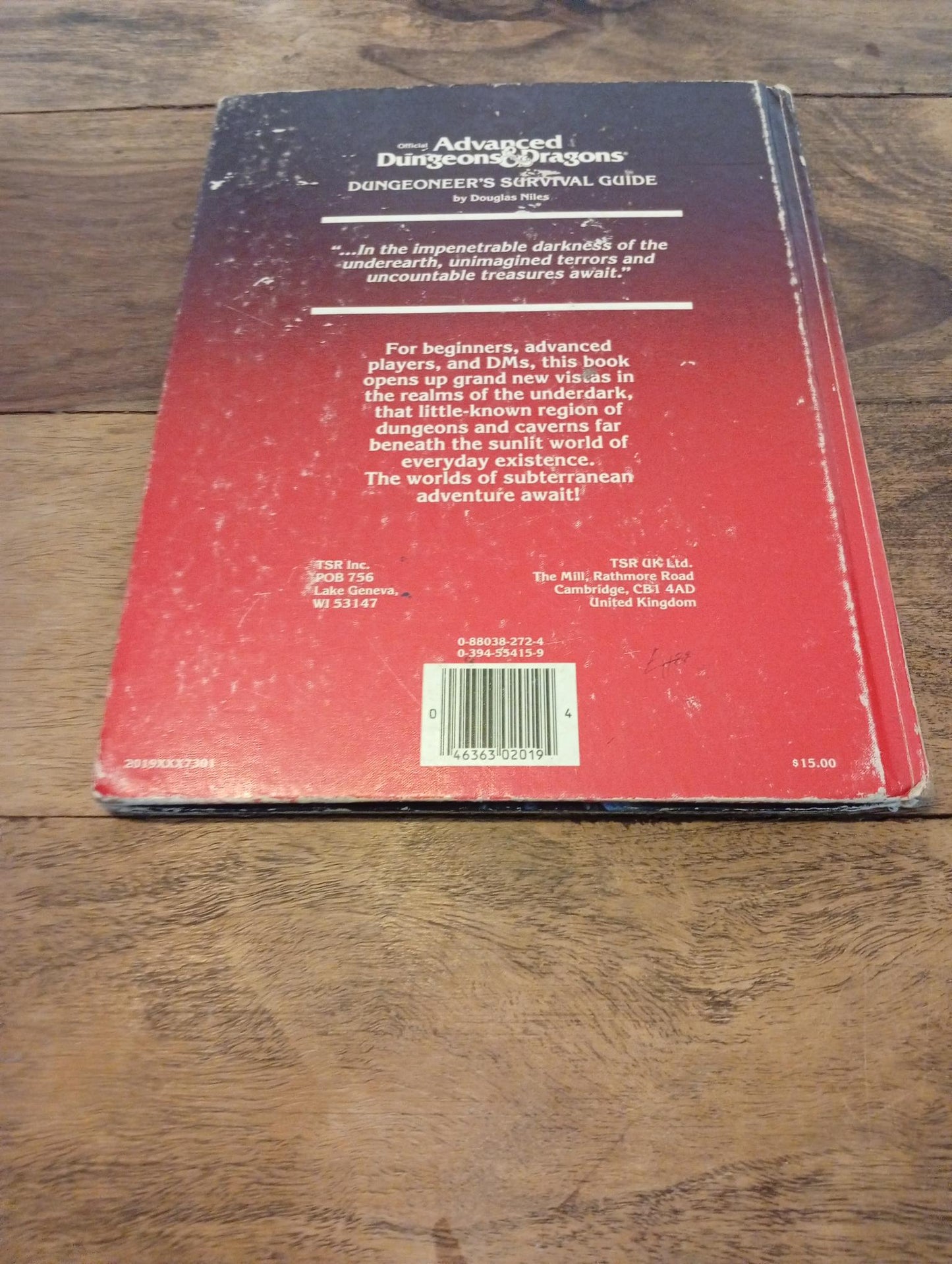 Dungeoneer's Survival Guide Hardcover TSR 2019 AD&D 1986 - AllRoleplaying.com