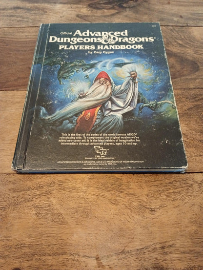 AD&D Player's Handbook Hardcover TSR 2010 AD&D 1978 - AllRoleplaying.com