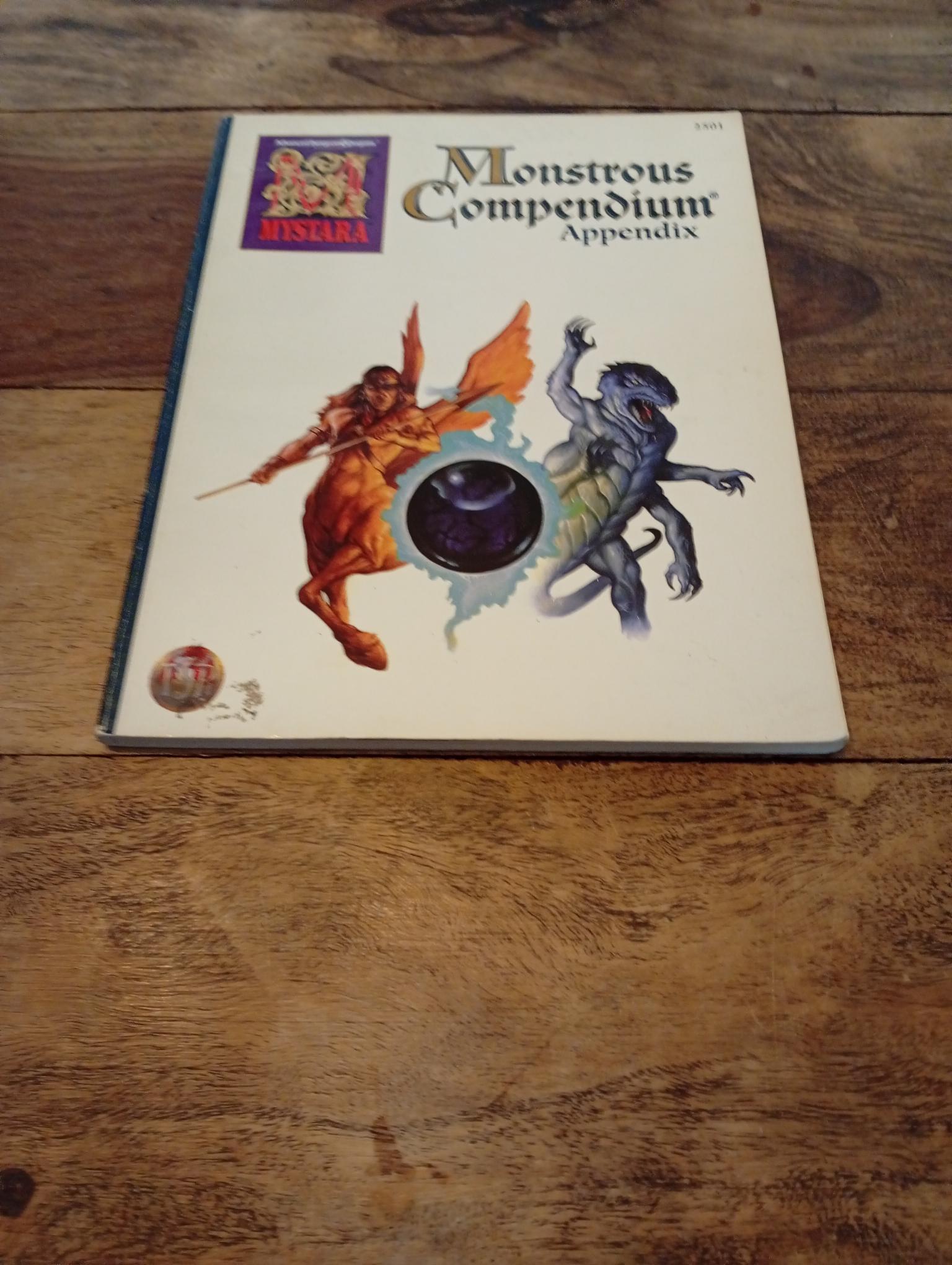 Monstrous Compendium Mystara Appendix TSR 2501 AD&D 1994 - AllRoleplaying.com