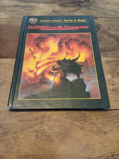 Player's Option Spells & Magic Advanced Dungeons & Dragons TSR 2163 AD&D 1996 - AllRoleplaying.com